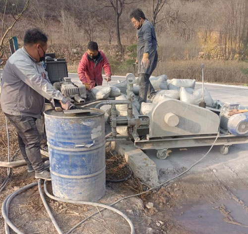 泽州路面下沉注浆